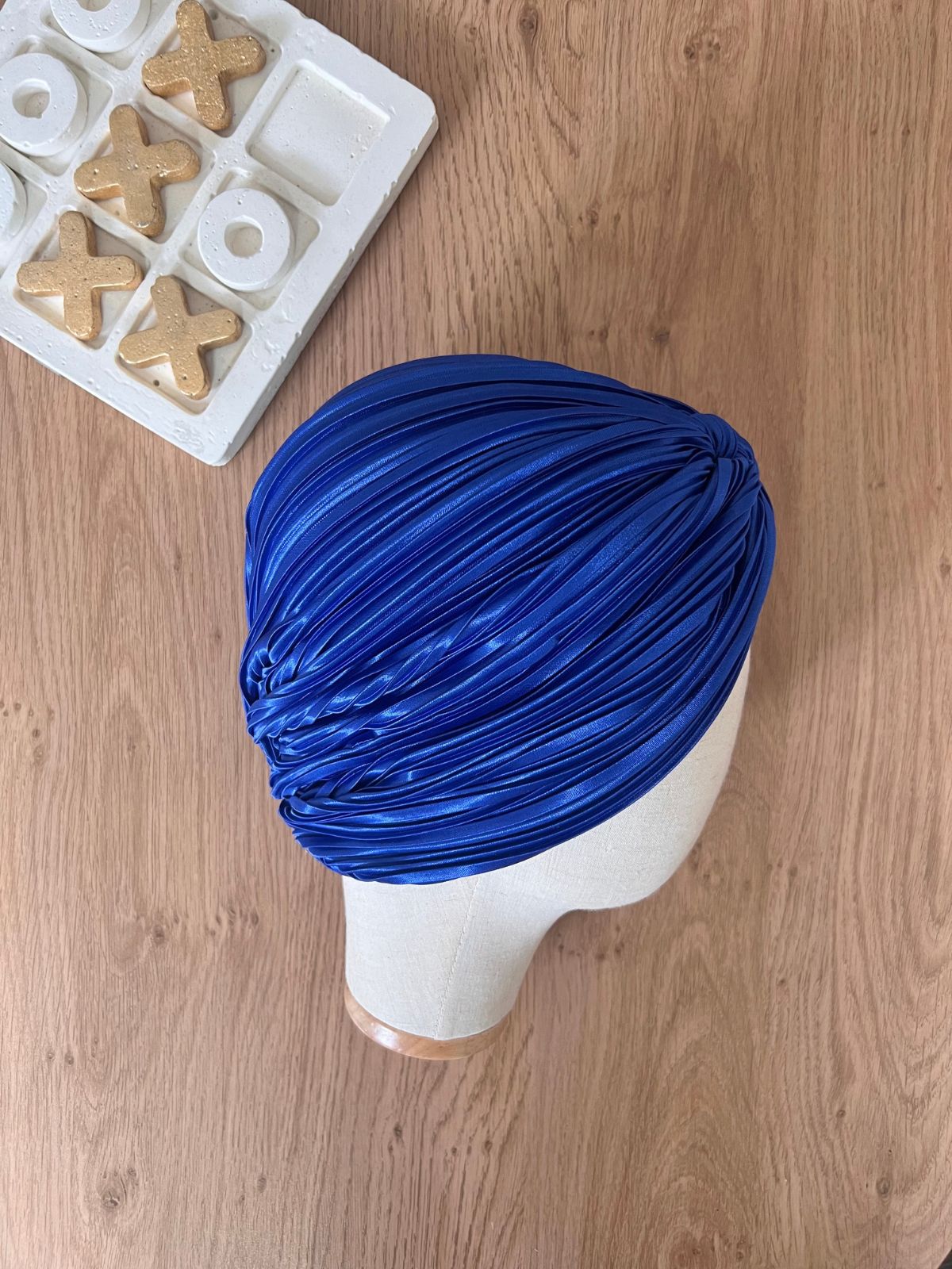 TURBAN FAYZA - Bleu – Image 5