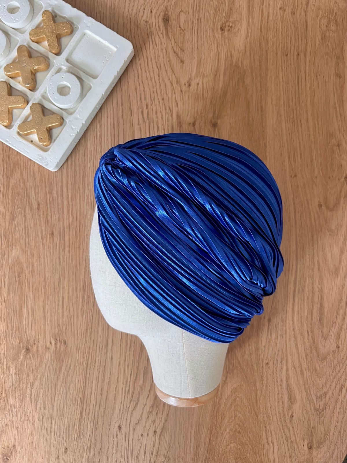 TURBAN FAYZA - Bleu – Image 4