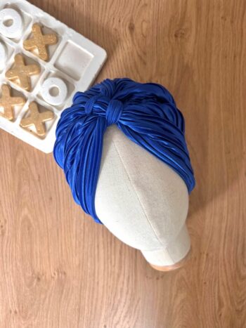 TURBAN FAYZA - Bleu