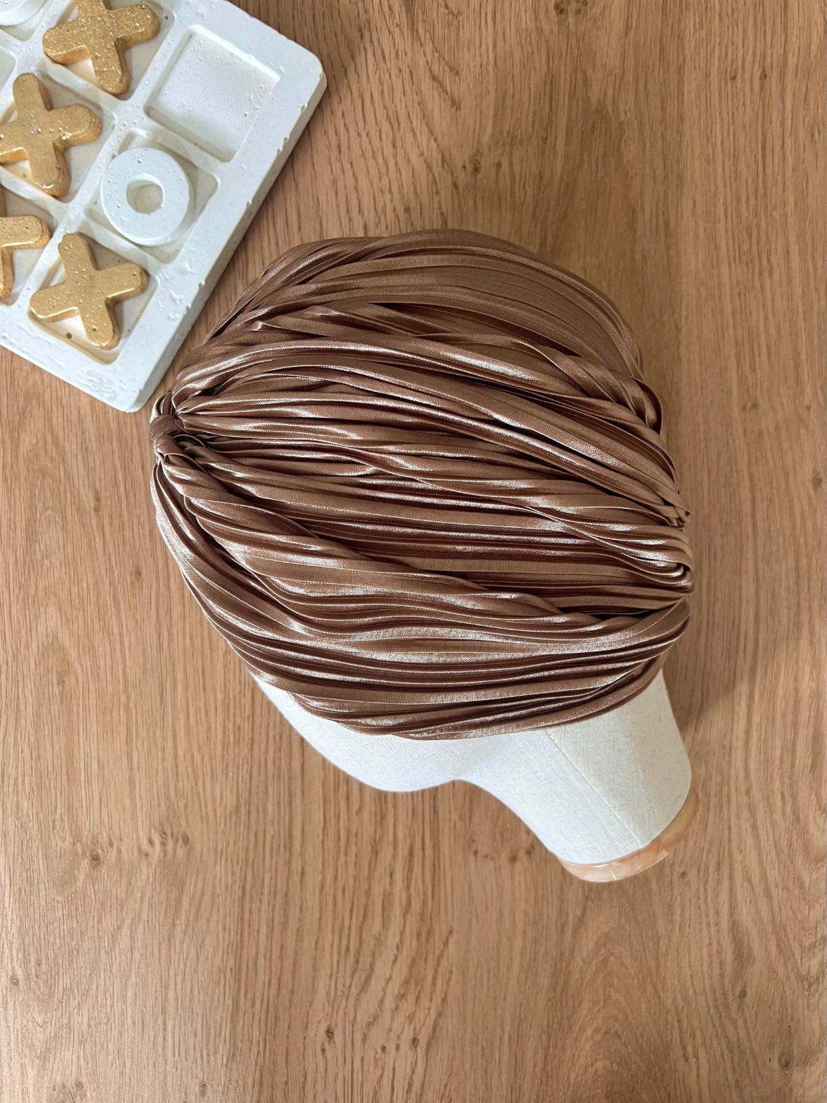 Turban FAYZA - Bronze – Image 5