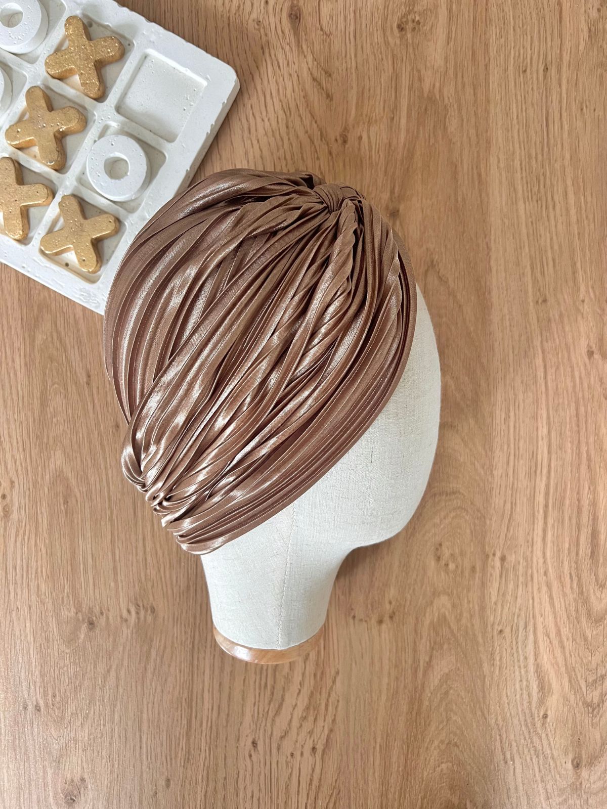 Turban FAYZA - Bronze – Image 3