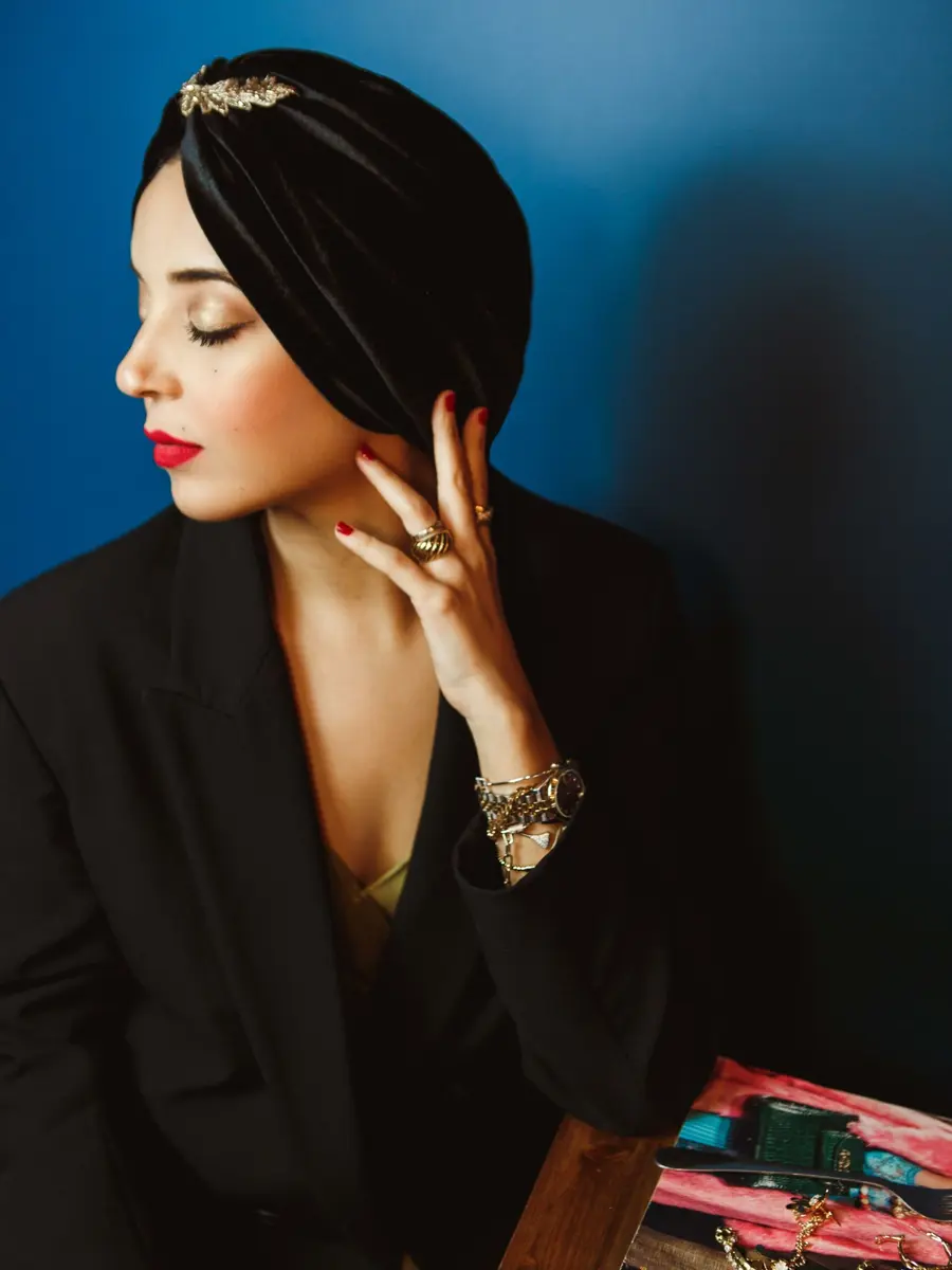 Turban Noir - AL FARIDA – Image 5