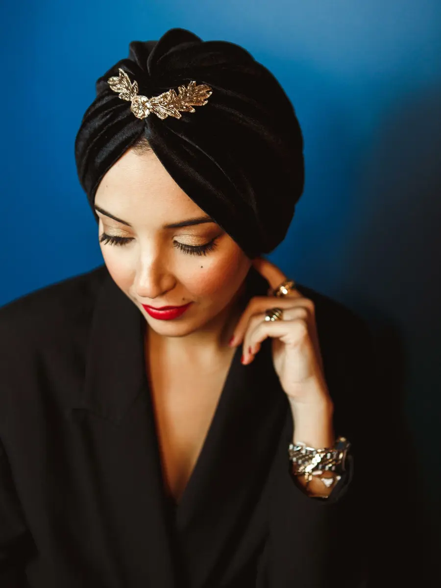 Turban Noir - AL FARIDA – Image 4