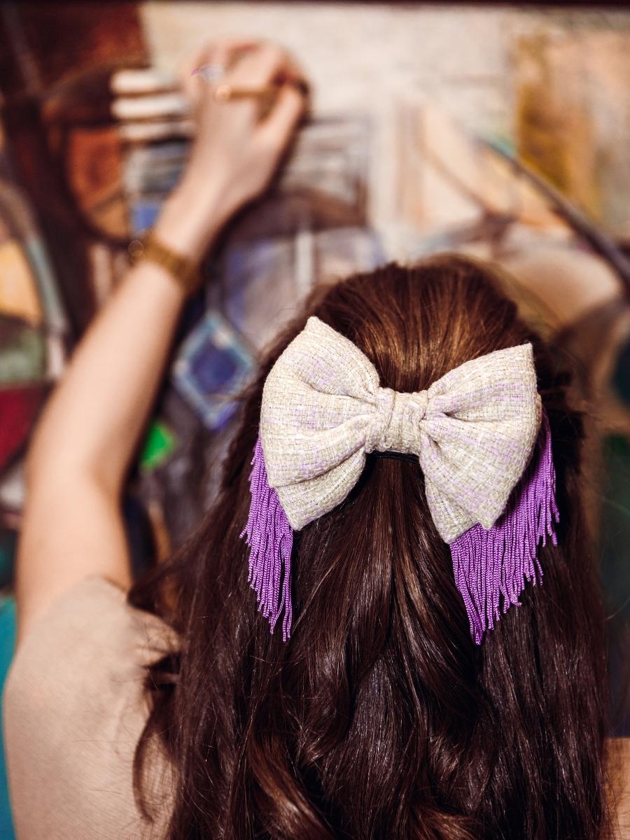 Barrette L'ANDALUCIA - Lilas