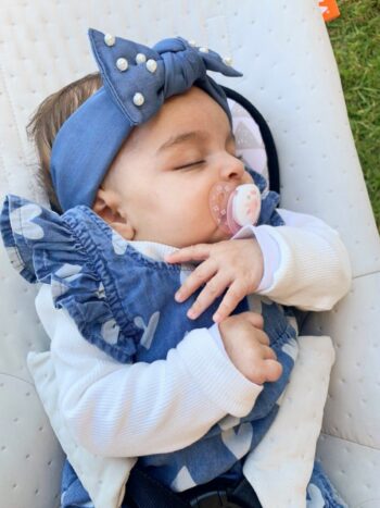 Bandeau bébé perles – Jean