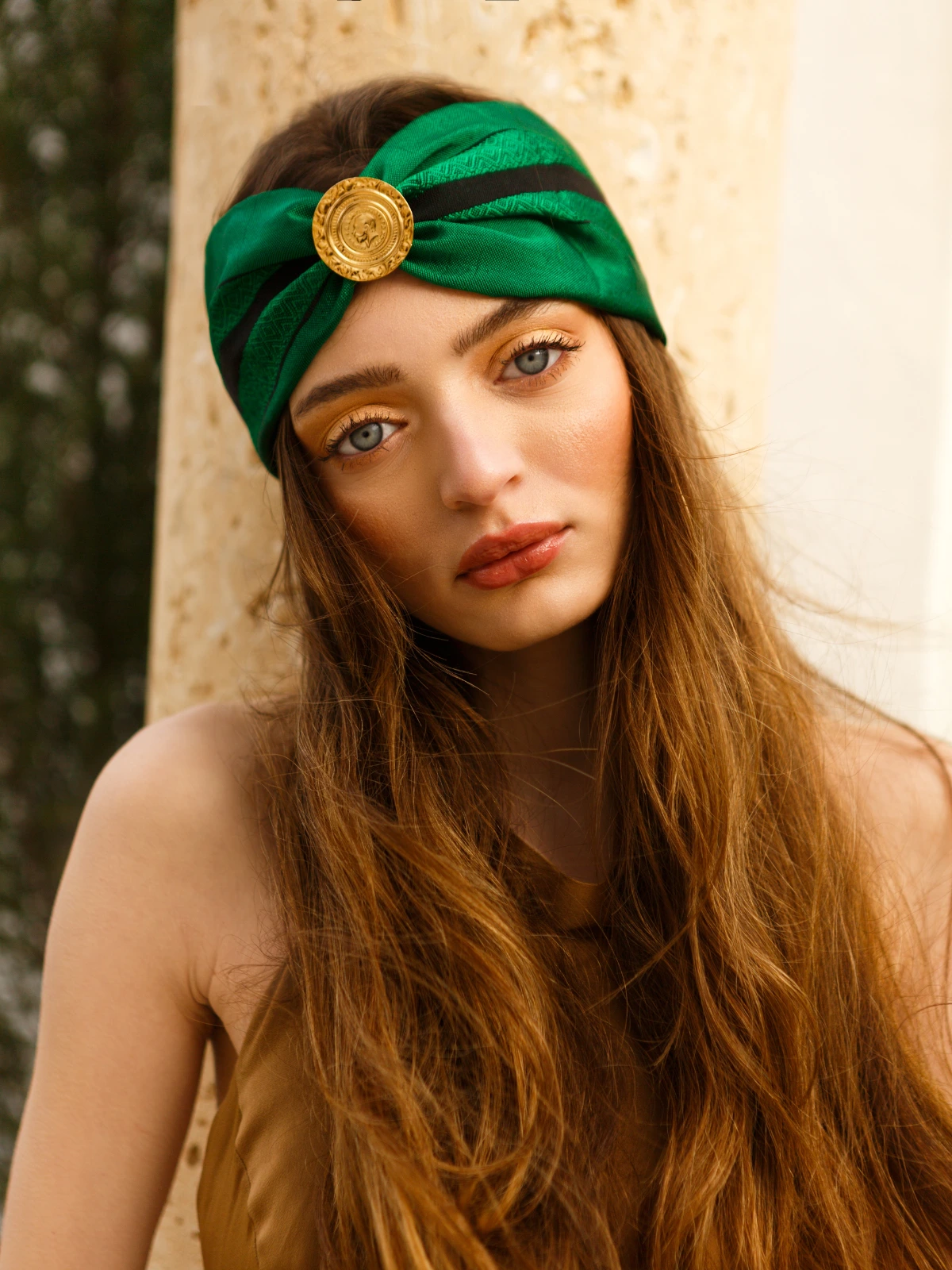 Bandeau Cheveux Femme Vert