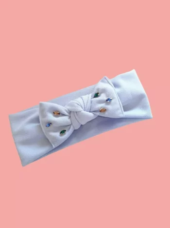 Bandeau bébé fantasia- Bleu ciel