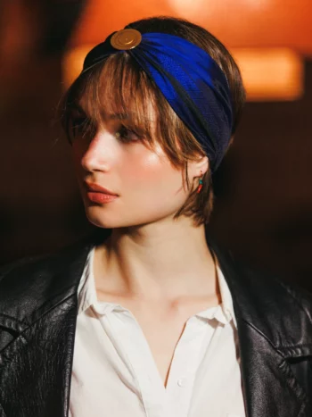 KAHENA - Bandeau Hrem Bleu
