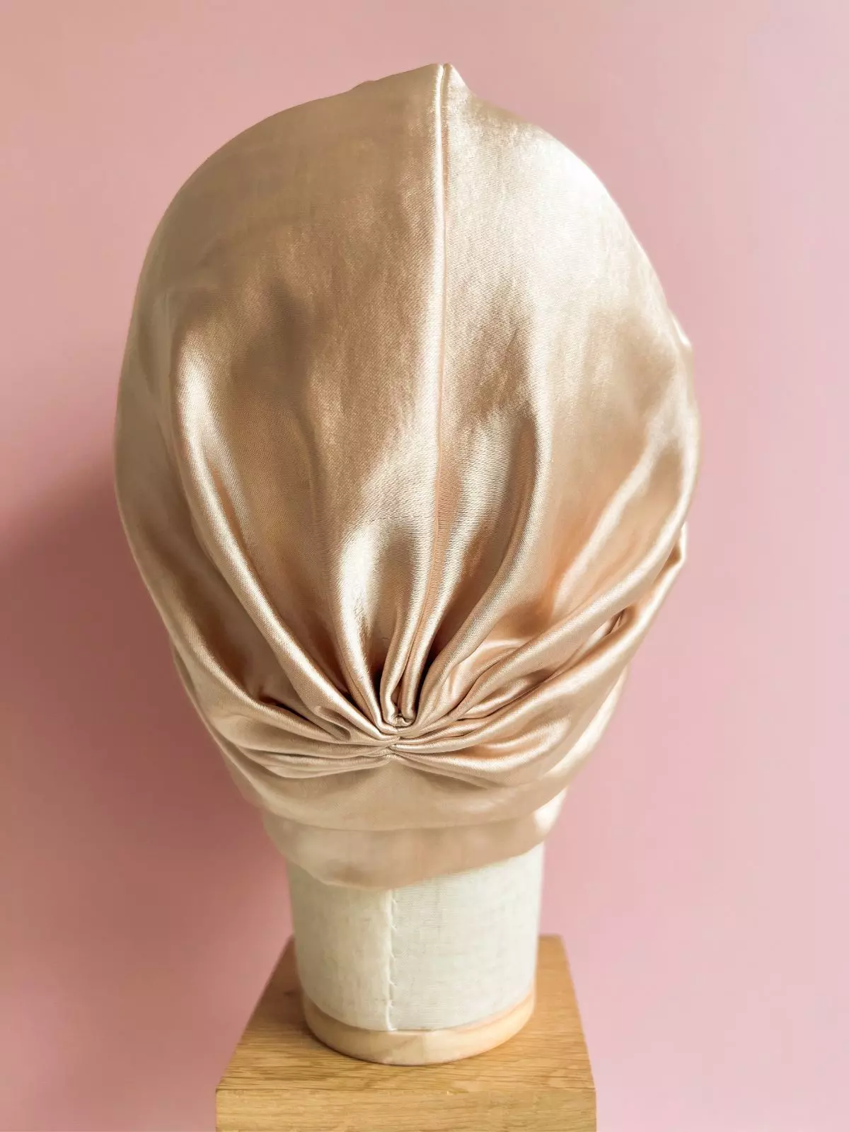 TURBAN AL FARIDA - Satin Beige – Image 4