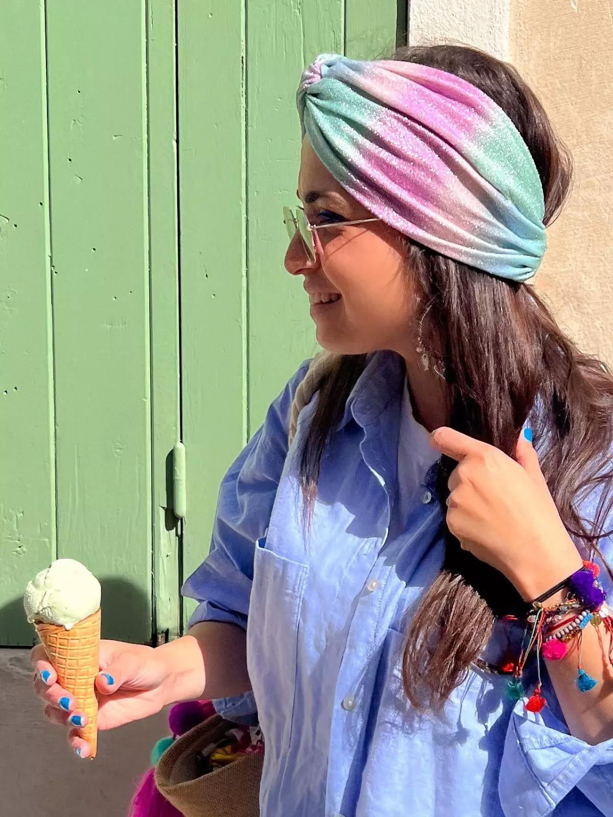 Gelato – Bandeau arc-en-ciel