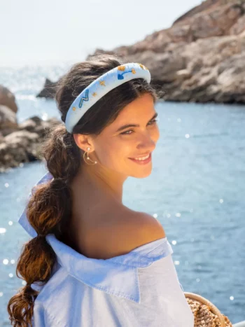 serre-tête pour femme chic avec strass tendance été