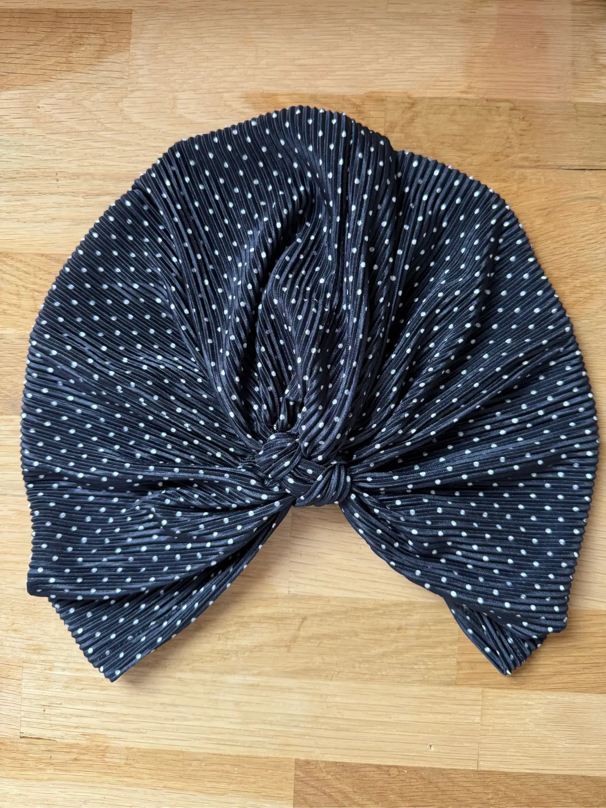 Turban FAYZA - Noir à pois