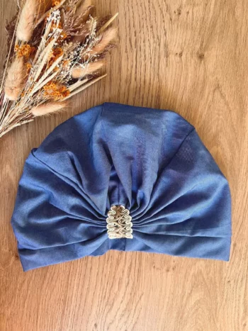 Turban jean bande jute - Coco