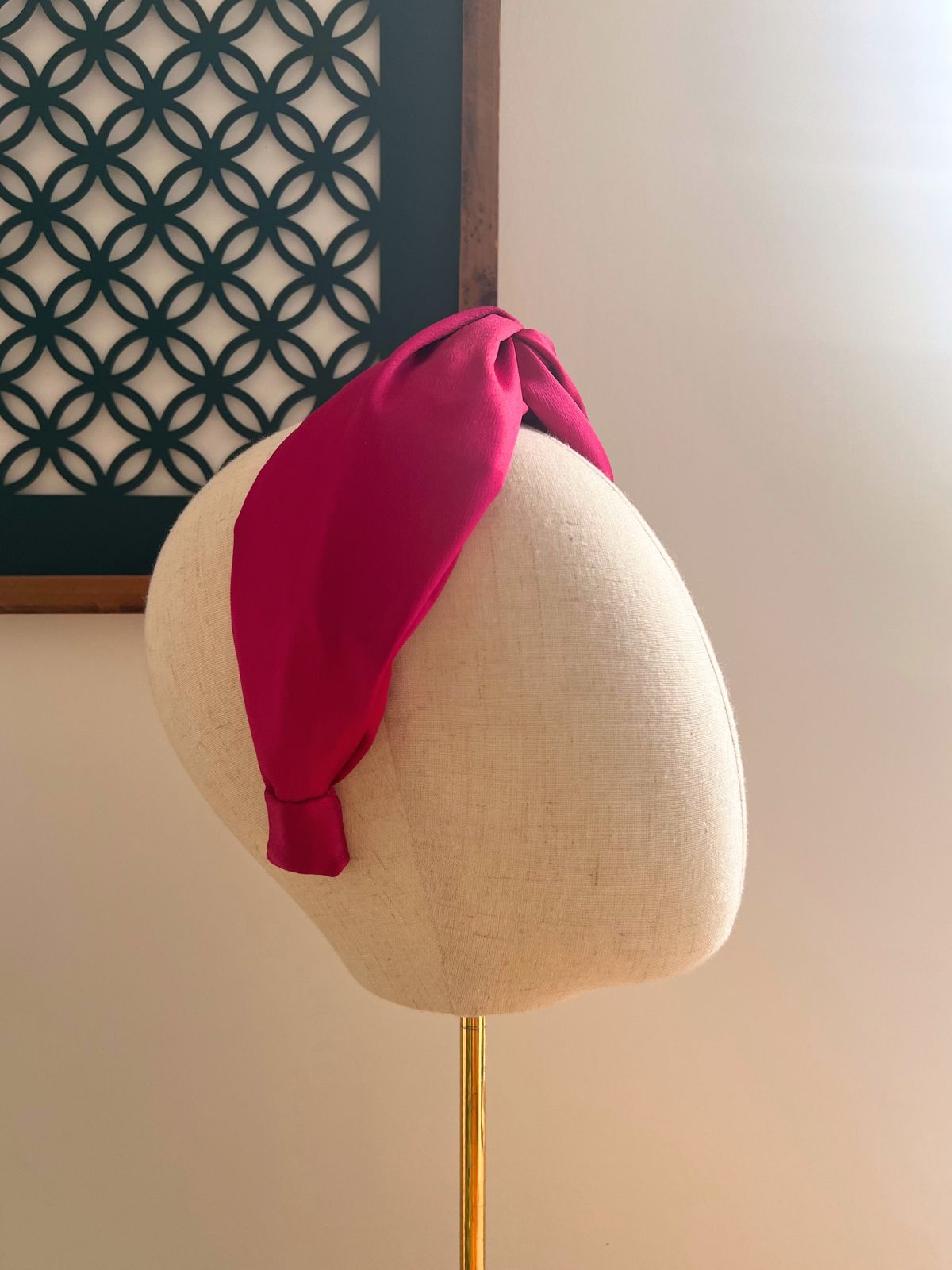EL BEYA - Serre-tête Framboise