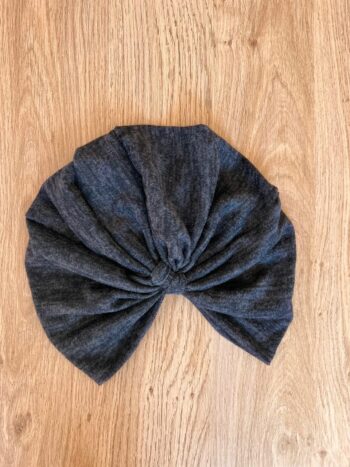TURBAN SOFIA - NOEUD GRIS