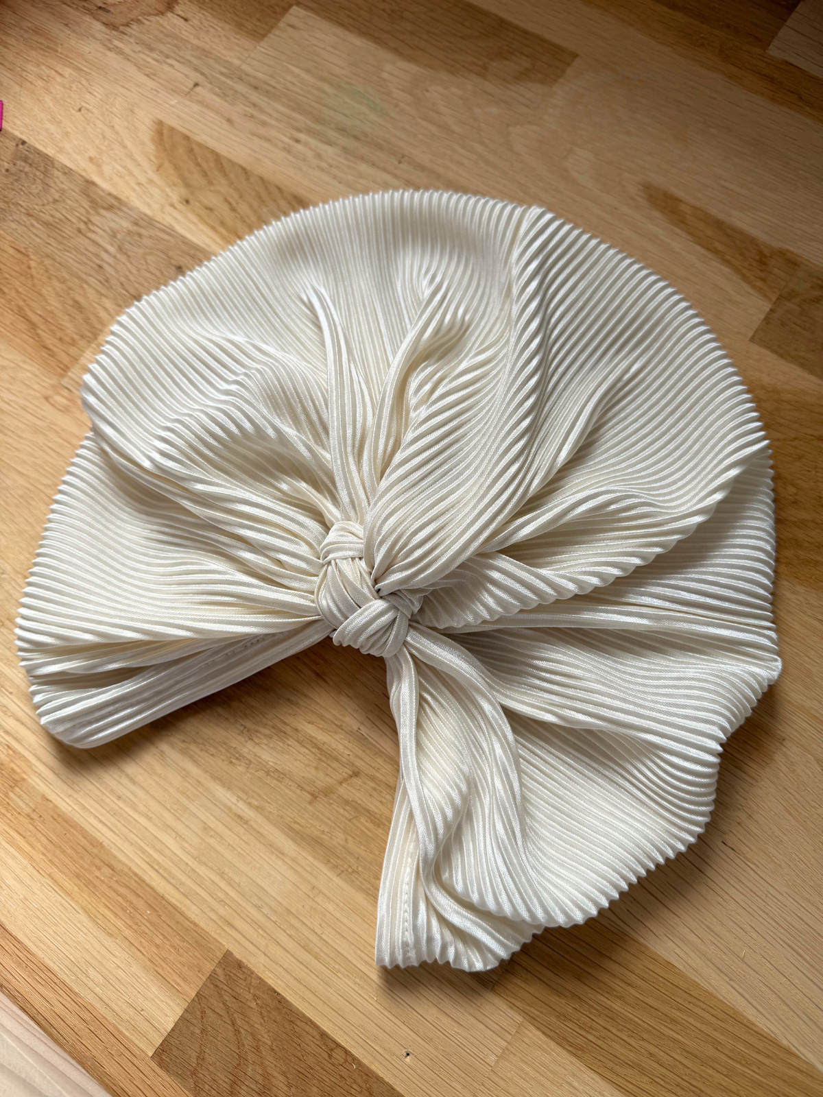 TURBAN FAYZA - BLANC CASSÉ