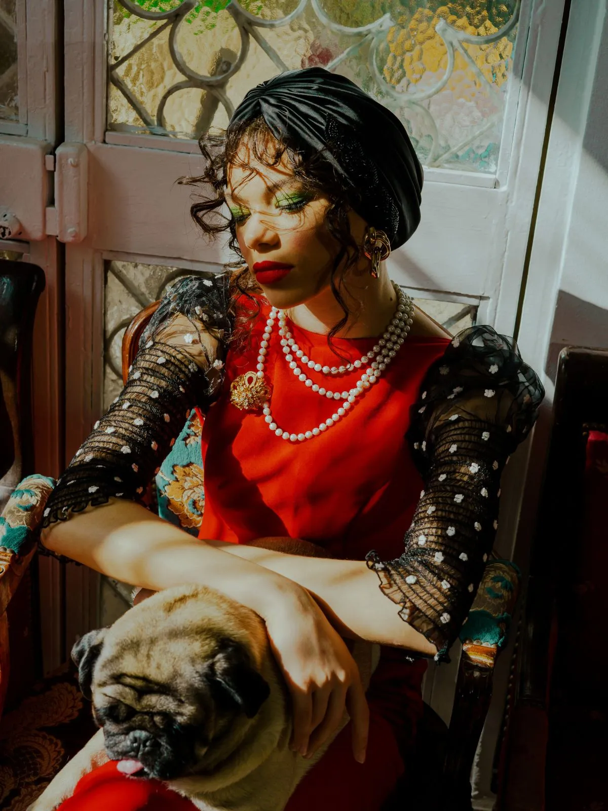 Turban noir - Sahara – Image 2